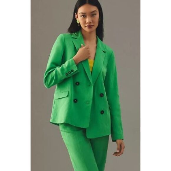 Anthropologie x Scotch & Soda Double Breasted Blazer NWT Sz. M - Picture 1 of 11